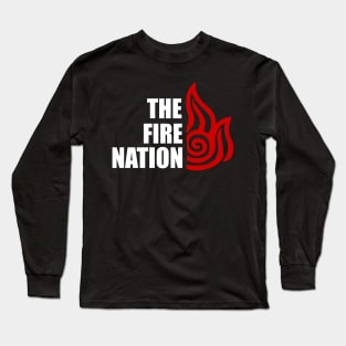 Fire Face Nation Long Sleeve T-Shirt